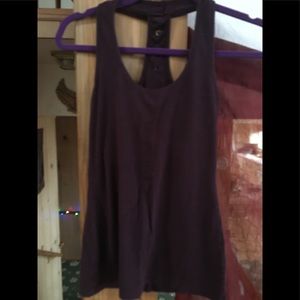 Maha  Devi purple xs tank ,built in bra